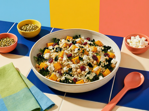 Roasted Butternut Boostcous Salad