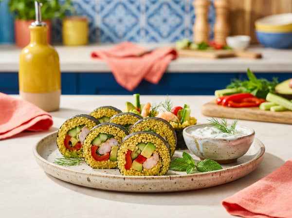 Mediterranean Boostcous Sushi
