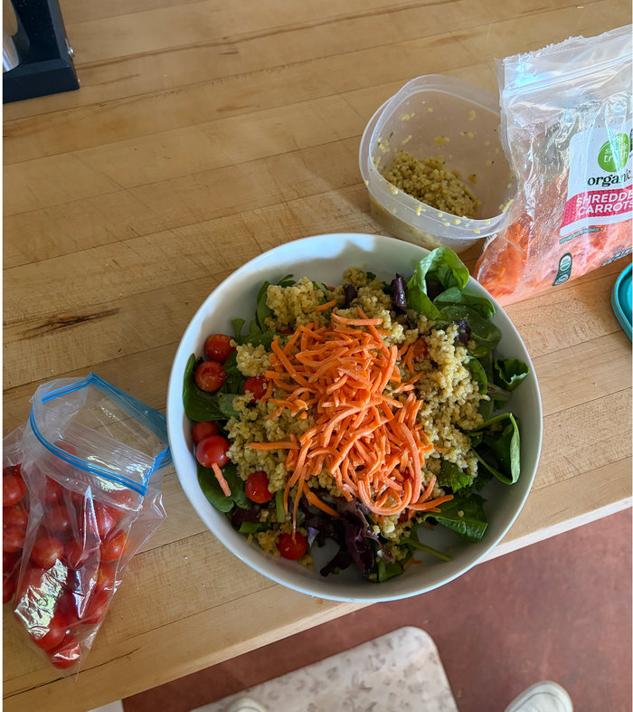 Leftover lunch special