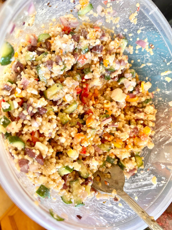Cold Greek salad