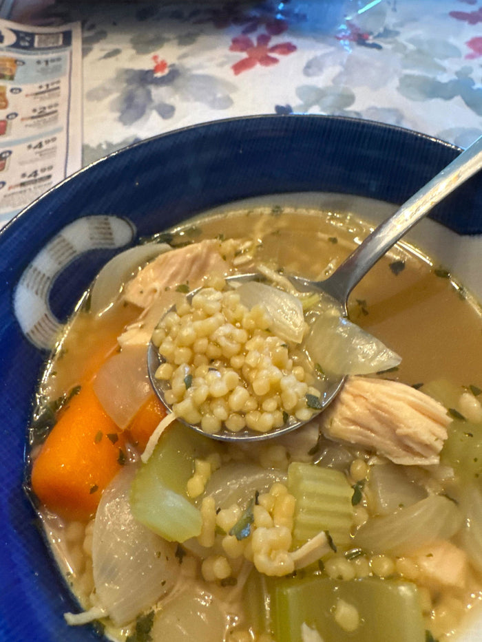 Homemade chicken soup